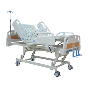 HICO Best Quality 3 Functions Adjustable Manual Nursing Medical Hospital Bed With Three Cranks for Sale