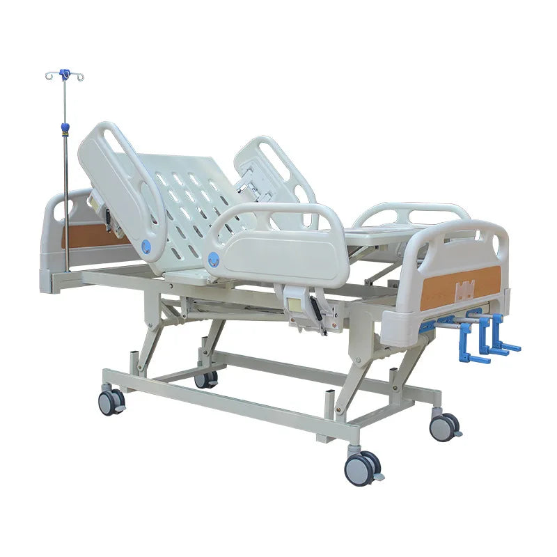 HICO Best Quality 3 Functions Adjustable Manual Nursing Medical Hospital Bed With Three Cranks for Sale