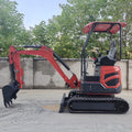 FREE SHIPPING 3.5 Ton Mini Excavator 1 Ton 2 Ton EPA Kubota Engine Crawler Digger Chinese Farm Used Small Excavator Machine