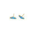 Hot Fashion Gift Personality Stud Earrings for Women Silver 925 Sterling Jewelry Stud Earrings