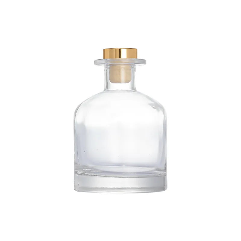 Customizable Diffuser Glass Bottles New Style Aromatherapy Diffuser Bottle with Lids