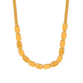 New Arrival Chain Necklace Letter Love Charm Gold Plated Flat Snake Chain Jewelry Dropship Jewelry Suppliers