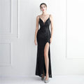 19573# Fairy Dream Socialite Party Sexy Long Skinny Toast Performance Fishtail Dress Evening Gown