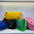 Custom Waterproof Zipper 2024 Eco Tote Sport Side Chest Sling Crossbody Luggage Travel Shoulder Messenger Bags for Men's Women's