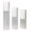 clear Frosted Fine Mist clear Frosted Fine Mist Flat Shoulder Empty 100ml Cylinder Pet Plastic Bottle for Skincare Toner