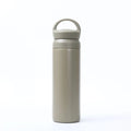 Water Drinking Bottle Stainless Steel Insulated Tea Cup With Infuser Lid Japanese Style