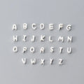 Initial Charm S925 Sterling Silver Letter Beads for Bracelets Necklace Alphabet A-Z Letters Pendent Anklet DIY Jewelry Gift