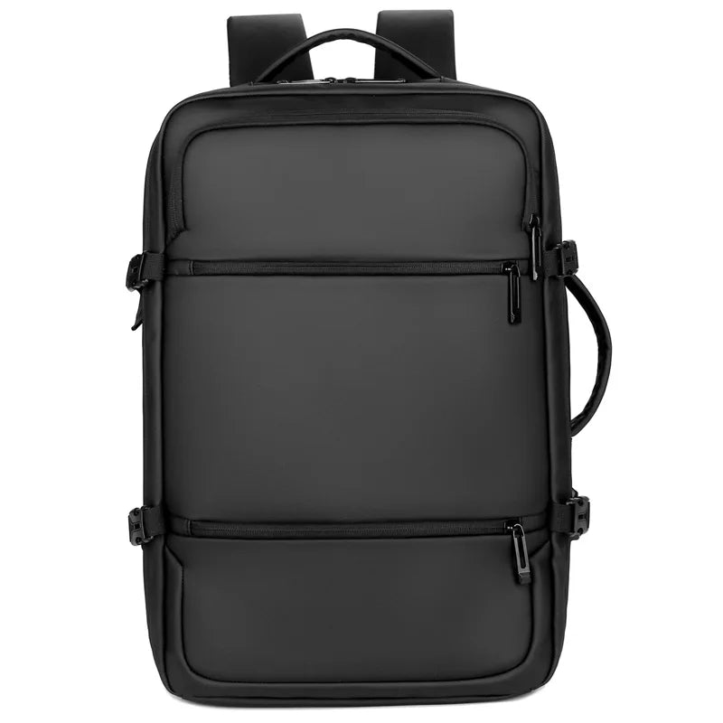 Custom 2023 Large Capacity Simple Traveling Bag USB Waterproof Business Men Travel Laptop Bag Backpack with USB MegaBDM