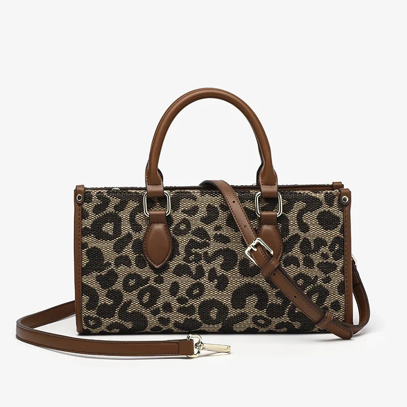 Hot Seller Zebra Travel Bag for Women Leopard Over Weekend Bag Tote Satchel Handbag for Women
