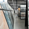 Custom Size Building Hardwood Wall Panel Ceramic Tile Hanging Stone Granite Metal Rack Punching Plate for Showroom