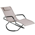 Manufacturers Supply Rocking Chair Modern Minimalist Balcony Home Nap Rocking Chair Fabric Lazy Chair Adult
