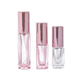 Wholesale 5ml 10ml Rectangle Rose Gold Color Sprayer Glass Perfume Bottle