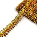 Factory New Product Wholesale Crystal Diamond Rhinestone Cup Chain Trimming Strass Crystal Bridal Rhinestone Trim