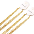 2022 New Products Custom Necklace Jewelry 18k Gold Plated Chain Necklace Exquisite Beads Chain Necklace