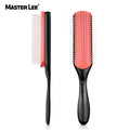 Masterlee Customize logo Hot Sale Detachable Nine Row Comb Popular Hair Extensions Brush