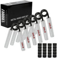 NQ SPORTS Adjustable Metal Spring Gym Increase Strength Trainer Customized Weightlifting Hand Grips