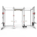Double Half Full Power Rack Weight Stacks Load Machine Multifunction Gym Rig Cable Crossover Steel Tube Q235 Commercial Use