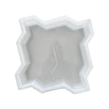 Double S-shaped Pavement Courtyard Path Brick Patterned Individual Simple Floor Tile Plastic Mould