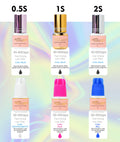 Wholesale Eyelash Glue Waterproof and Oilproof Fast Dry Clear /Pink /Blue Color Lash Extension Adhesive MegaBDM