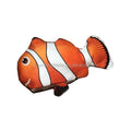 High Quality Flopping 3D Printed Clownfish Cat Toy Electric Interactive Plush Robot with Catnip Eco-Friendly
