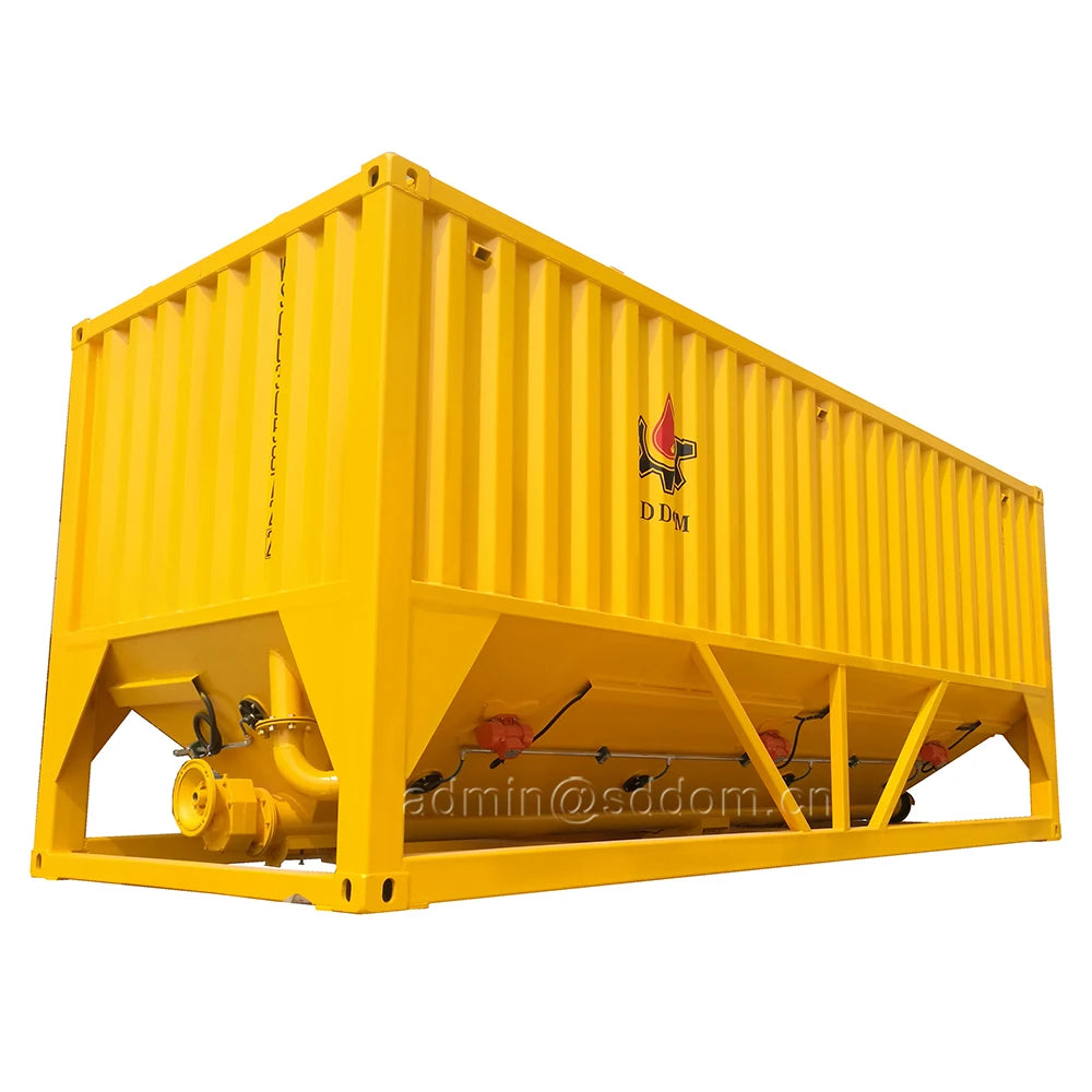 Europe Standard Horizontal Cement Silo with Ce Certification