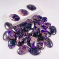 Hongzhuo Factory Price Natural Healing Crystal Stone Polished Amethyst Pocket Palm Stone for Gift