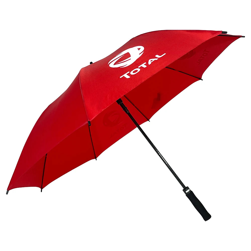 Ovida BSCI Factory OEM Promotion Advertising Golf Umbrella Big Size Auto Rain with UV Custom Logo Print Wholesale Cheap Price