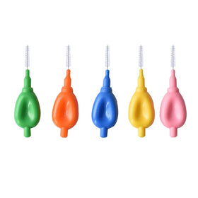 Top Sales Eco Friendly Dental Floss Brush Disposable Dental Brush Orthodontic Interdental Brush
