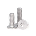 M2 4mm M2.5 M3 M4 M5 M6 Ultra Low Profile Torx Screw Stainless Steel T15 T20 Anti-theft Flat Head Bolts Ultra-thin Head Screws
