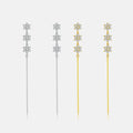 FUAMAY Star 925 Silver Earring Accessories Fashion Jewelry Classy Earring Threader Earring Chain