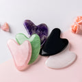 Wholesale  Factory Gua Sha Scrapping Natural Stone Rose Quartz Guasha for Anti Aging