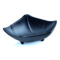 Japanese Restaurant Dessert Serving Unbreakable Cheap Bulk Black Melamine Side Dishes