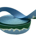 2022 Women's Bag Shoulder Strap 12 Color Options 1.5'' Wave Pattern Polyester Webbing Jacquard Strap 38mm