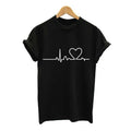 New men T-shirts Casual  Love Printed Tops Tee Summer male T Shirt Short Sleeve