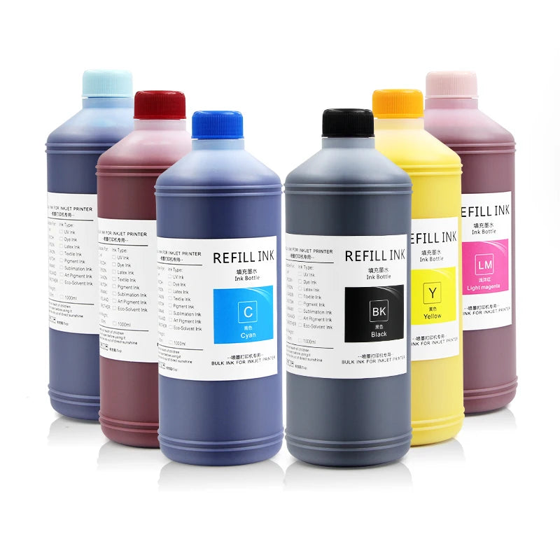 Supercolor 1000ml Sublimation Dye Ink for Epson Surecolor SC T5270 T7200 T3200 T5200 T3270 Printers