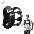 123Sports Adjustable Training Weight Free Adjustment of Tightness Running Weight Vest with Pocket