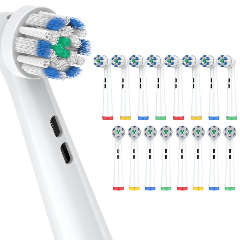 Or-Care EX60-T Orginal Eco Friendly Refillable Black Round Head Electric Travel Toothbrush Head With Replaceable Toothbrush Head