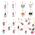 DIY 5D Diamond Painting New Style Cartoon Crystal Ornaments Keychain for Key Chain Pendant Art Crafts Gifts Kits Adult Kids