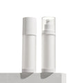 High-end Empty 50ml Double Wall Clear Frosted Acrylic Cosmetic Airless Lotion Pump Bottles 30ml with Cover