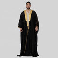 Fast Shipping Stock Saudi Arabic Bisht Wholesale Muslim Mens Abaya Bisht for Men
