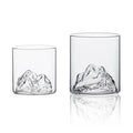 180ml 300ml High Borosilicate Glass Cup Transparent Mountain Shot Glass for Whiskey Beer Cocktail in Bars & Restaurants