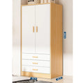 Hot Selling Modern Bedroom Wooden Wardrobe Multi-door with Drawer Storage Design Wardrobe for Sale