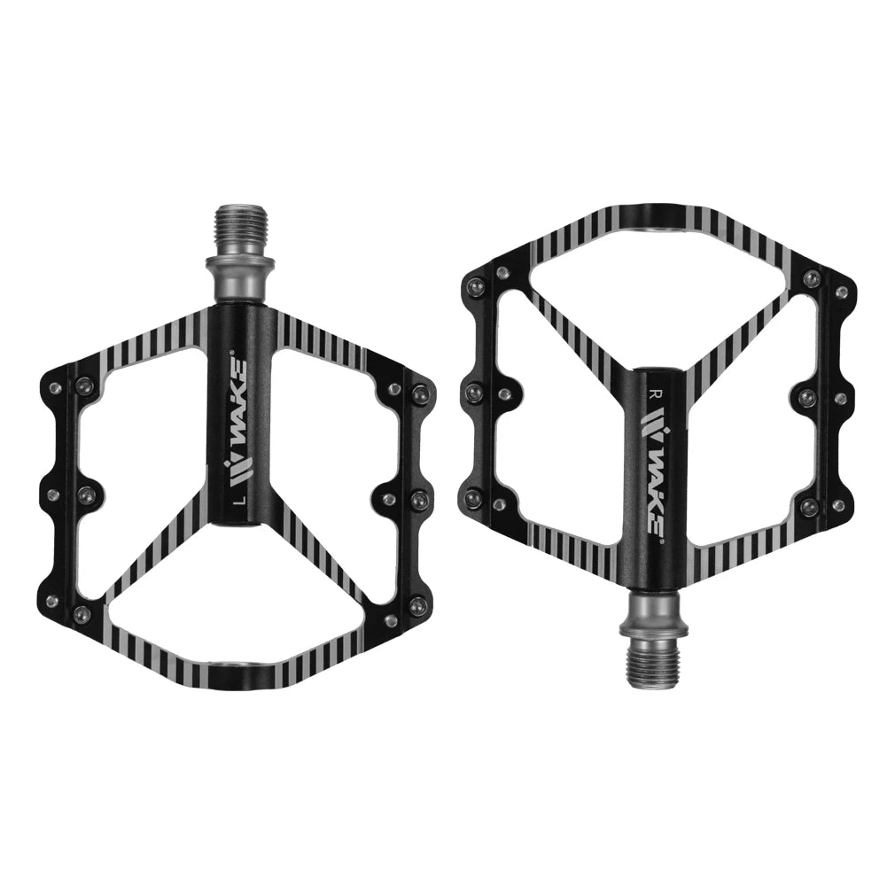 MTB Bicycle Pedals 3 Bearing Ultralight Aluminum Alloy Non-slip WAKE Bike Pedal for Cycling