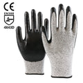 SONICE Manufacturer Construction Wood Protective HPPE/Nitrile Electricians Garden Industrial Flexible Cut Resistant Level Gloves