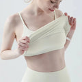 Women's Beauty Back Sling Sports Bra Top Set Breathable Shock-Proof Fitness Underwear for Yoga Gym Naked Gymwear Sportswear