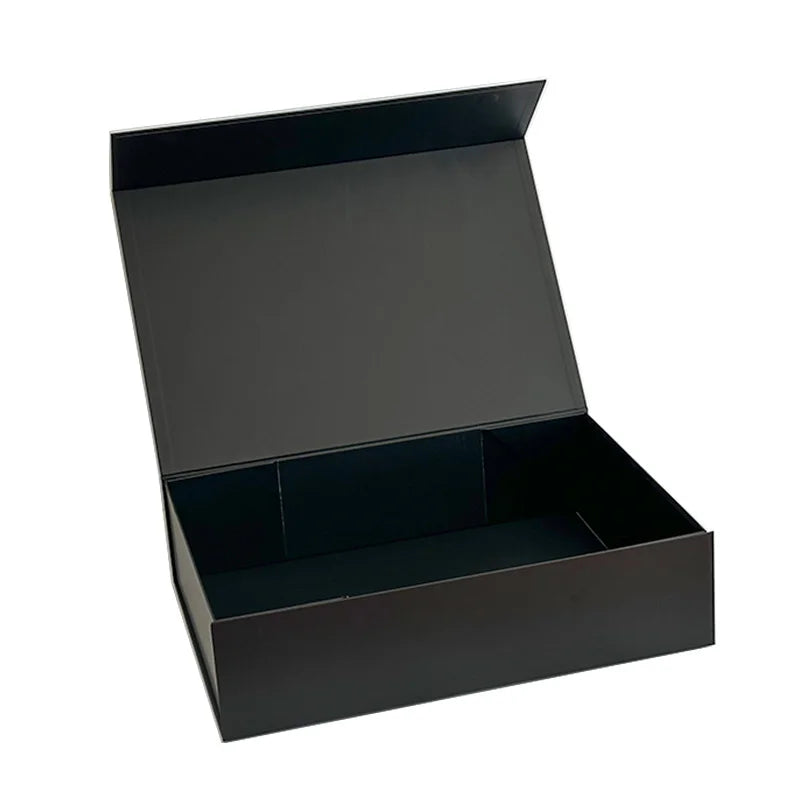 Hot Sale Rigid Golden Supplier 6x6x3inches OEM Large White Magnetic Jewelry Gift Packaging Box