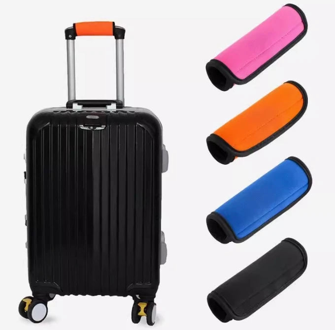 Custom Design Logo Sublimation Neoprene Luggage Handle Wrap for Suitcase