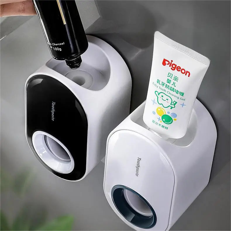 Automatic Household Toothpaste Squeezer Bathroom Wall-mounted Toothpaste Dispenser Holder