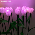 Artificial LED Tulip Flower Stand IP65 Lawn Festival Decoration Lights for Indoor/Outdoor Christmas Garden Park Decor