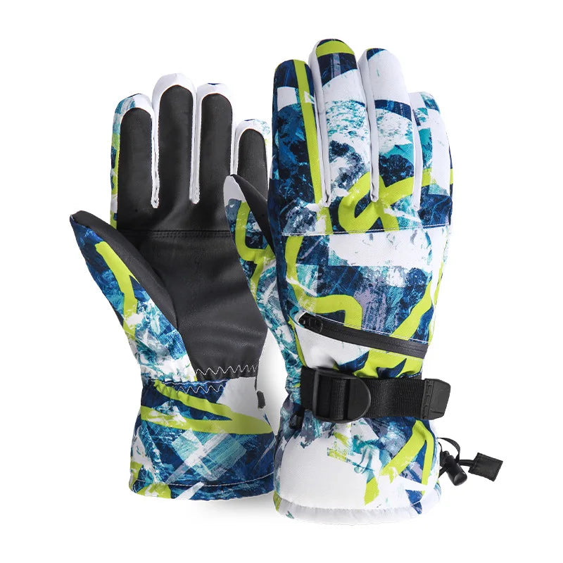 Winter Snowboard Gloves Touchscreen Snowmobile Ski Gloves Men Women Waterproof Snow Gloves for Men Women